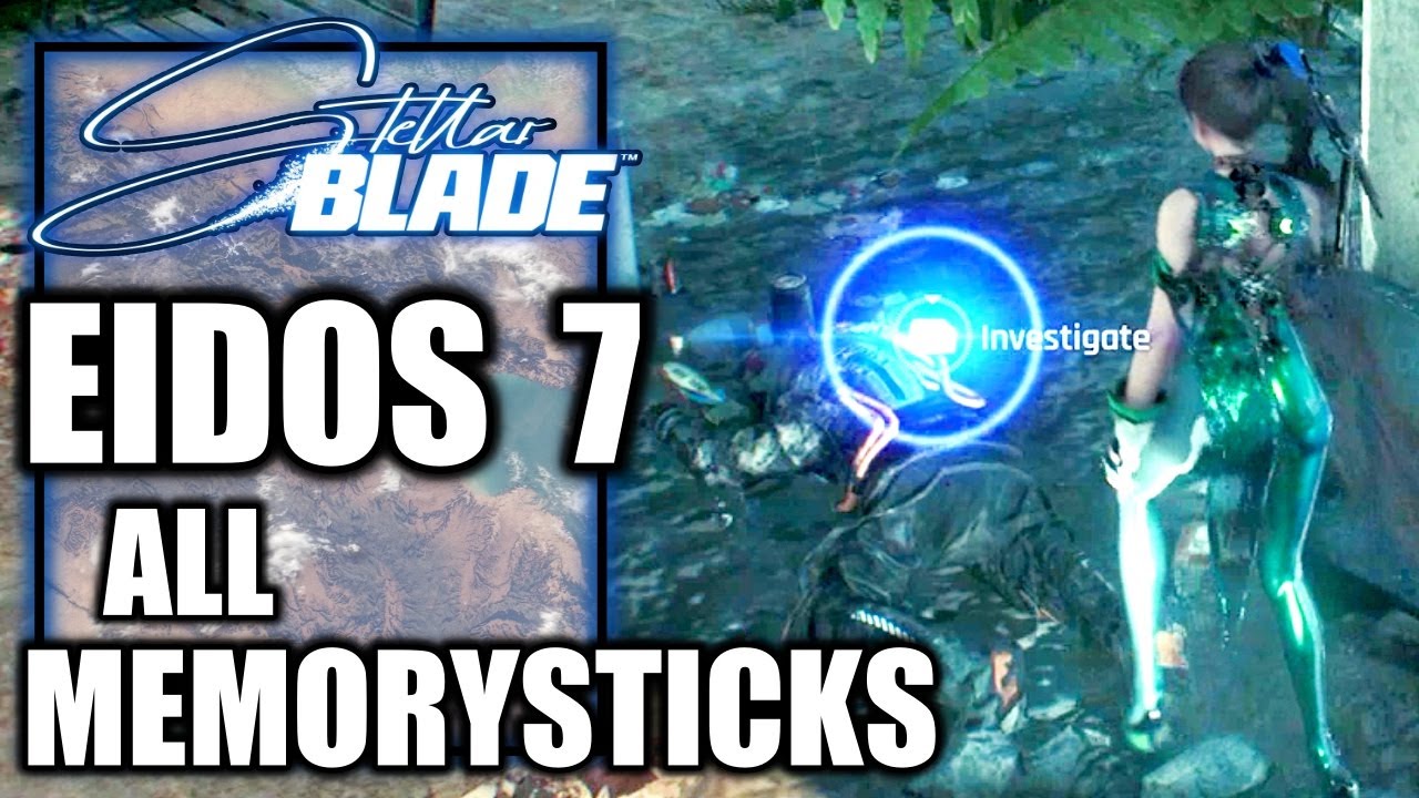 Stellar Blade All Memorystick Locations, Eidos 7 YouTube