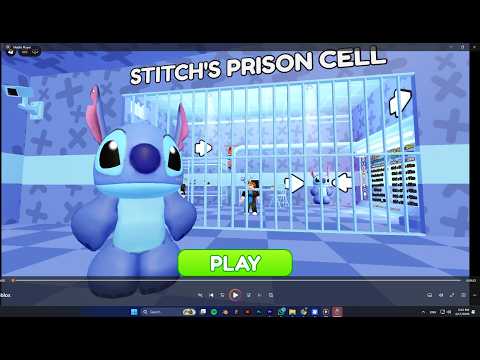 CAN I ESCAPE STITCH'S SECRET PRISON CELL? Roblox