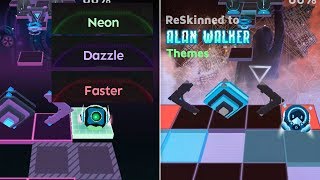 Rolling Sky Neon, Dazzle, Faster Reskinned to AW Themes | SHAvibe