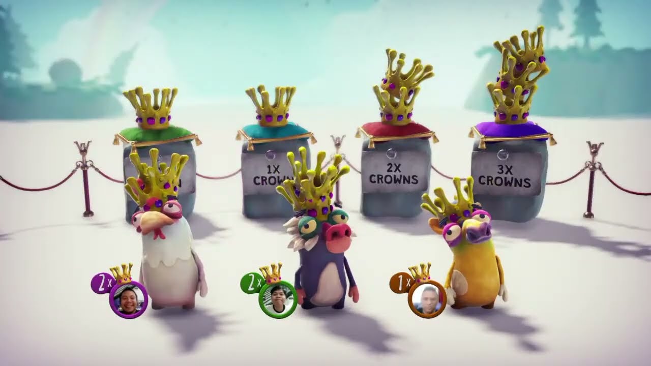 Frantics : Gameplay | Co-op | 3 Players | Longplay | No Commentary | PS4