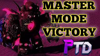 BEATING MASTER MODE + End Dialog | Planetary Tower Defense