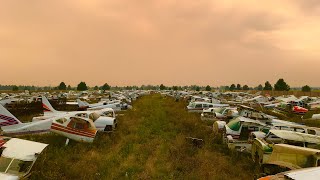 Deer Park Aircraft Graveyard - Archival Footage [Do Not Attempt]