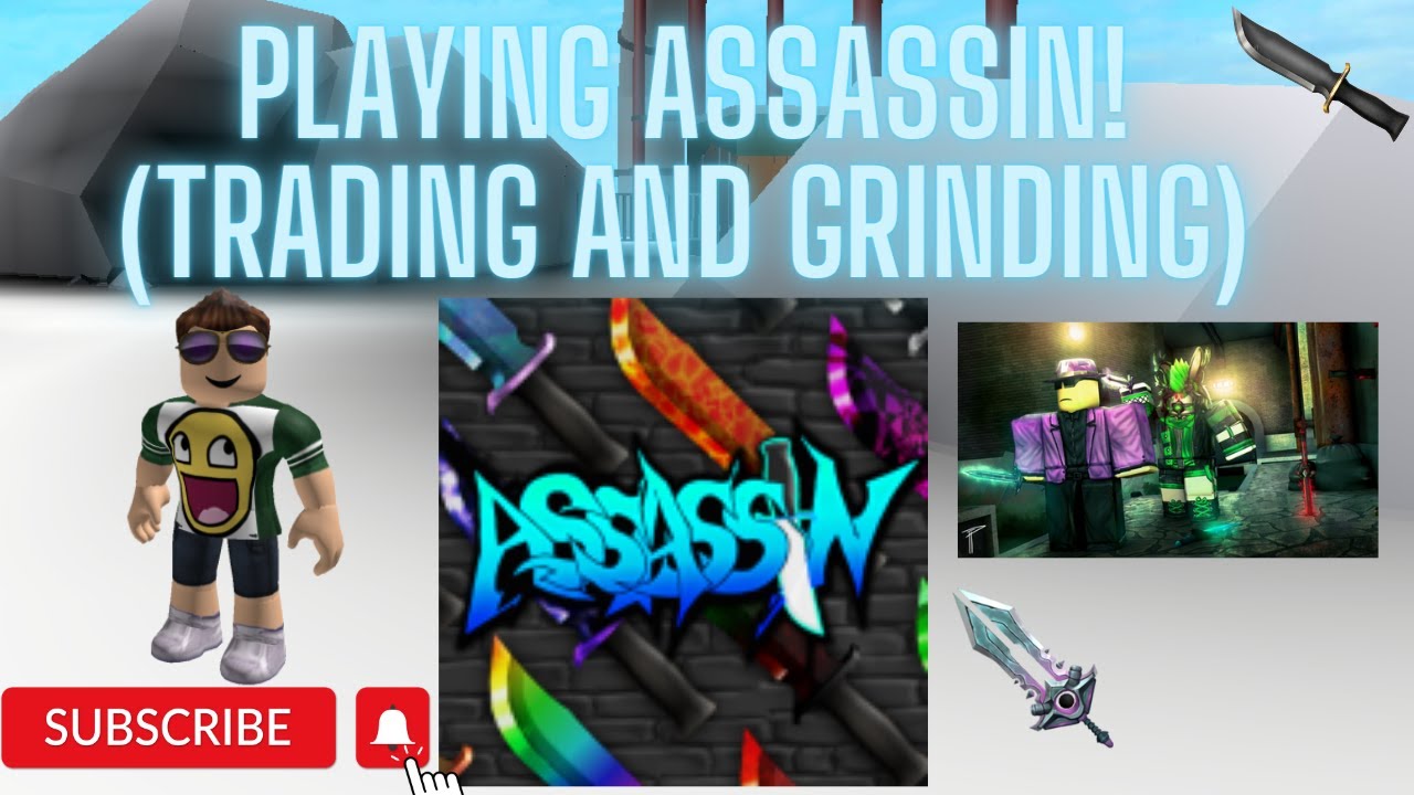 Playing Roblox Assassin Trading Grinding And More YouTube 