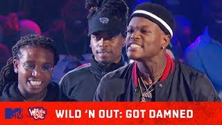 DC Young Fly Flames Hitman Holla 🔥 | Wild 'N Out | #GotDamned screenshot 2