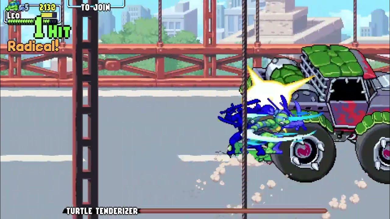 Teenage Mutant Ninja Turtles Shredder's Revenge LEO vs Turtle