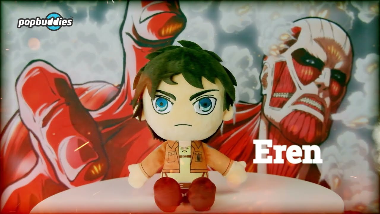 Popbuddies OfficialAttack on Titan: Eren Jaeger CuteForme Plush