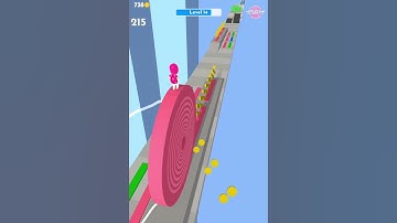 Layers Roll - iOS, Android Gameplay Walkthrough All Levels Satisfying Mobile Game #shorts