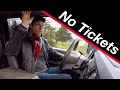 How I avoid tickets when pulled over by Police