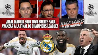 REAL MADRID NECESITÓ DE LA SUERTE para ganar y el BAYERN MUNICH le perdonó | Jorge Ramos y su Banda