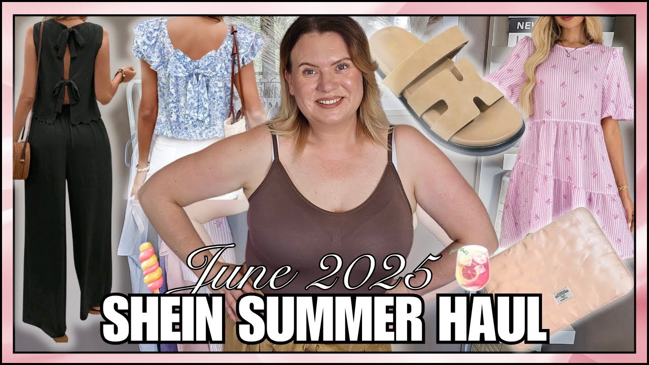 🌞 HUGE SHEIN SUMMER TRY-ON HAUL (June 2025) | Affordable Fashion & Vacation Styles | Clare Walch 🛍