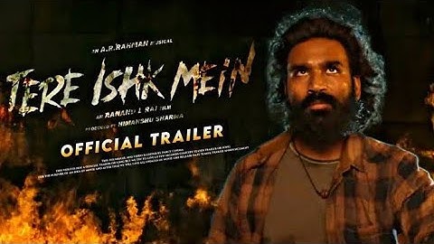 Dhanush in "Tere Ishk Mein" | @ARRahman | Aanand L Rai | Bhushan Kumar | TIC