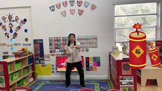 Learning chinese Kung Fu for kids!