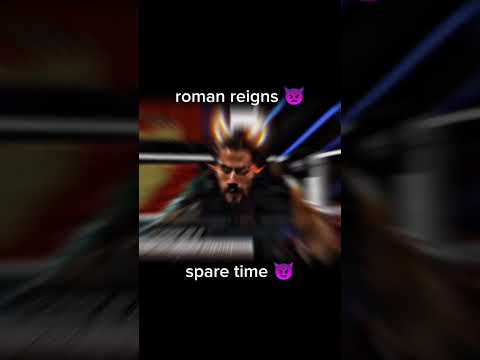 Roman reigns spare all wrestlers down 👎 #roman #wwe #wrestling #wwe2k22