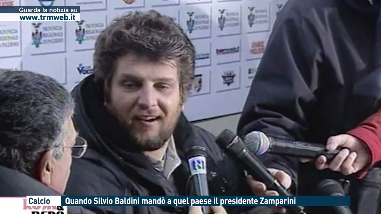 Calcio - Quando Silvio Baldini mandò a quel paese il presidente Zamparini