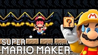 コース製作者の隣で遊ぶマリオメーカー【謎解き風コース】