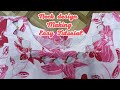 Perfect neck design making easy Tutorial in detail 💕