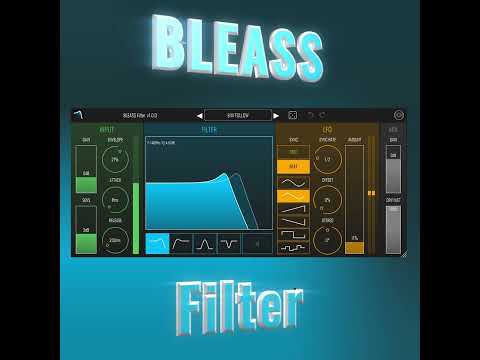 BLEASS Filter - Responsive Filter With Rich Visual Feedback