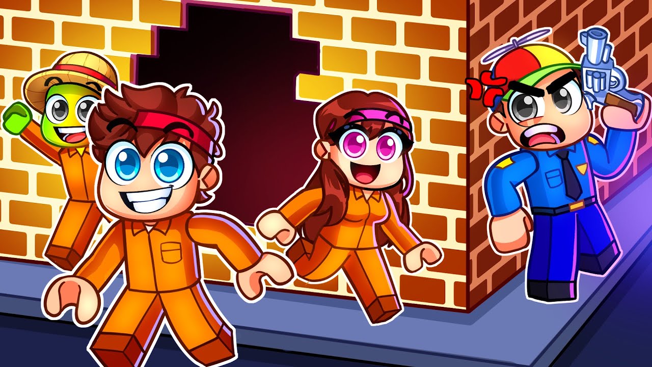 Tous mes Amis sont en PRISON sur Roblox !