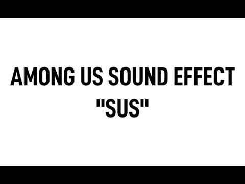 Among us sus sound effect 