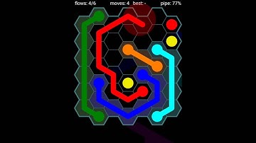 Flow Free Hexes   7x7 Mania   Level 91