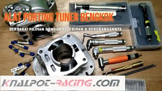 Bent tuner porting tool, its advantages and disadvantages.