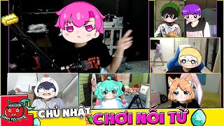 CHỦ NHẬT CÙNG HIHA #1 | HIHA THỬ THÁCH CHƠI NỐI TỪ CÙNG SINH TỐ TEAM VÀ CÁI KẾT 💖😍