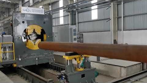 Pipe end beveling machine