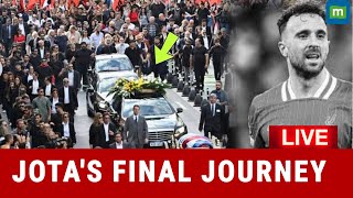 Diogo Jota Funeral LIVE: Family and Teammates of Liverpool Star Attend Emotional Ceremony | N18G