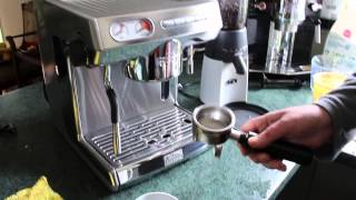 Sunbeam EM7000 Part 2; first coffee 