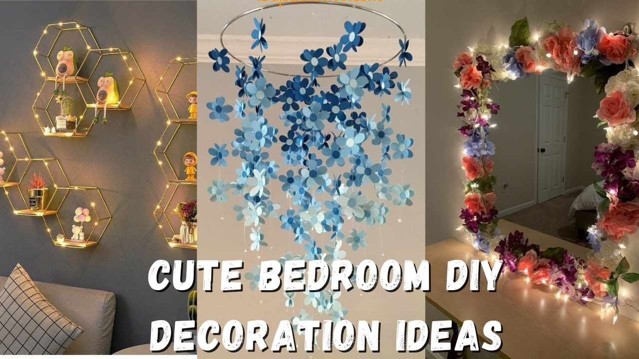 Top Best Cute and creative Bedroom DIY decoration ideas - YouTube