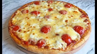 Пицца с Ветчиной и Сыром / Homemade Pizza Recipe / Домашняя Пицца / Рецепт Пиццы