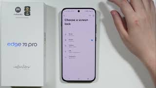 Motorola Edge 70 Pro: How to Set Up Screen Lock Password (Create Lock Screen Password/PIN/Pattern)