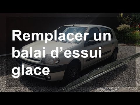 Changer les balais d'essuie-glace avant sur une Clio 4 - Tutoriels