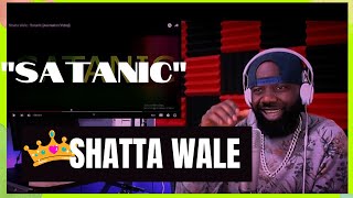 Shatta Wale - Satanic (audio slide) Reaction!!