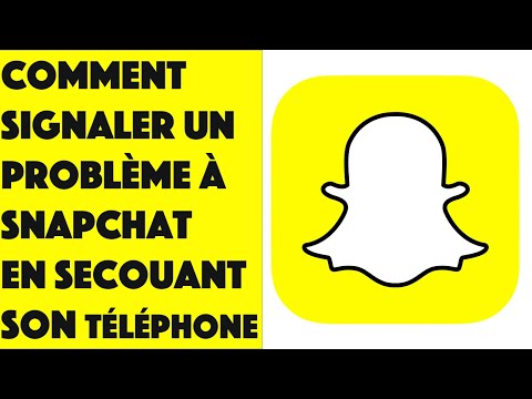 Vidéo: Comment signaler quelque chose à Snapchat ?