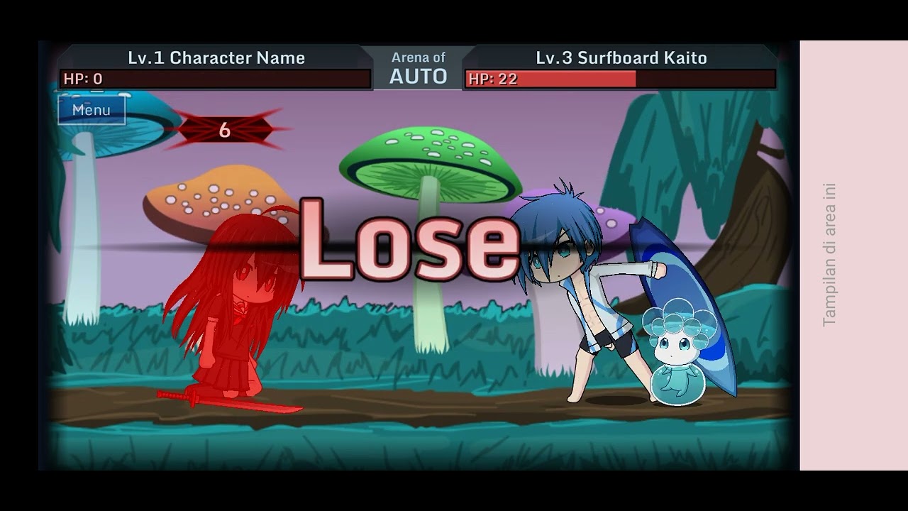 Akame AKAME GA KILL  in Gacha Studio Battle Arena