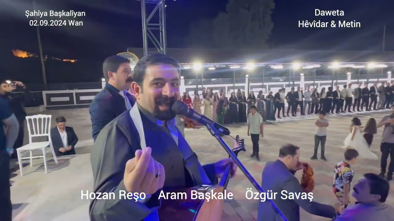 3 kardeşten muhteşem düğün performansı ( Hozan Reşo, Aram Başkale, Özgür Sava. Van düğünleri.