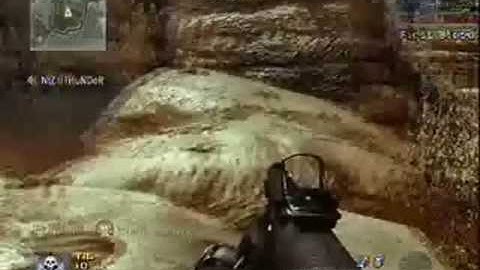Call of duty Modern warfare 2 Afghan *inside rock* Glitch