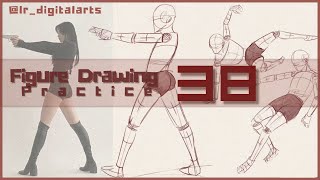 Figure drawing | Drawing practice 38 | Gesture drawing