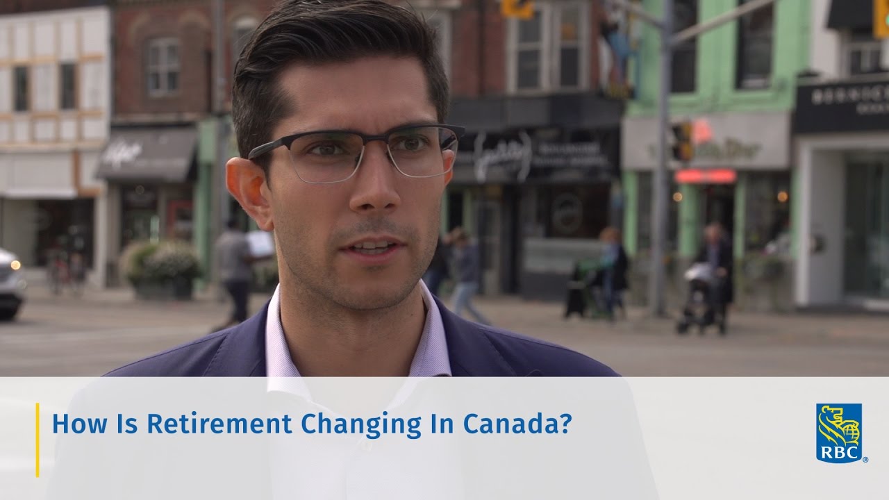 How is retirement changing in Canada?