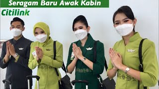 CANTIK ! Peluncuran Seragam Baru Pramugari Citilink 💚 #Citilink #PramugariCitilink