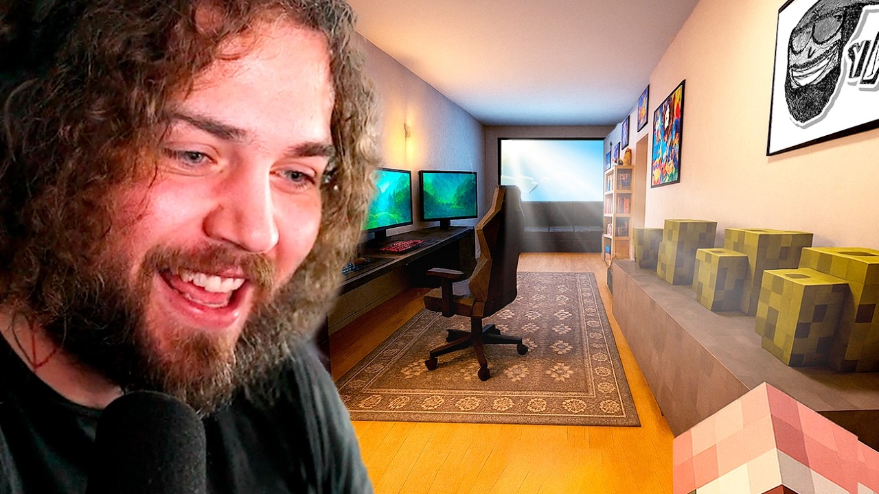 Fizeram a Minha Casa ULTRA REALISTA no Minecraft