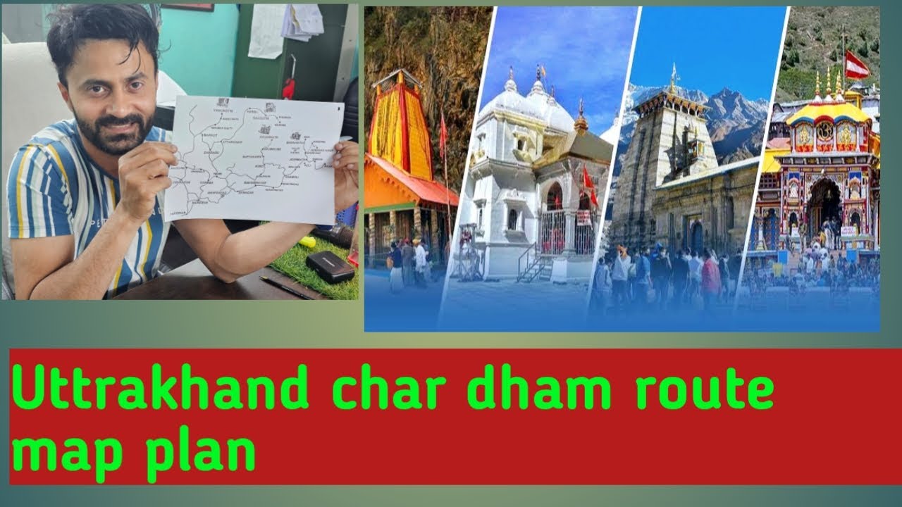 Uttrakhand char dham tour map.ghumo bike on rent in haridwar. yamunotri Gangotri Kedarnath Badrinath