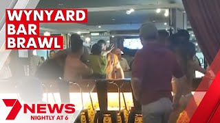 Wild bar brawl in Wynyard | 7NEWS