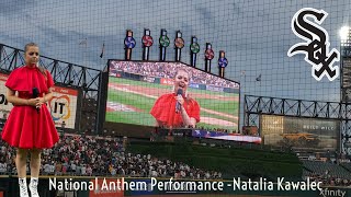 White Sox Usa National Anthem Performance -Natalia Kawalec