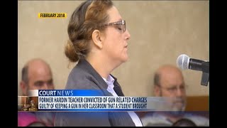 Teacher who hid student’s firearm at Hardin school convicted of felony