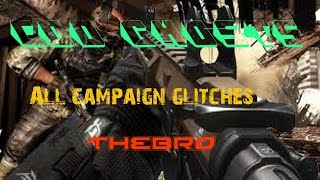 CoD Ghosts All Best Campaign Glitches "Ghosts Glitch Montage"