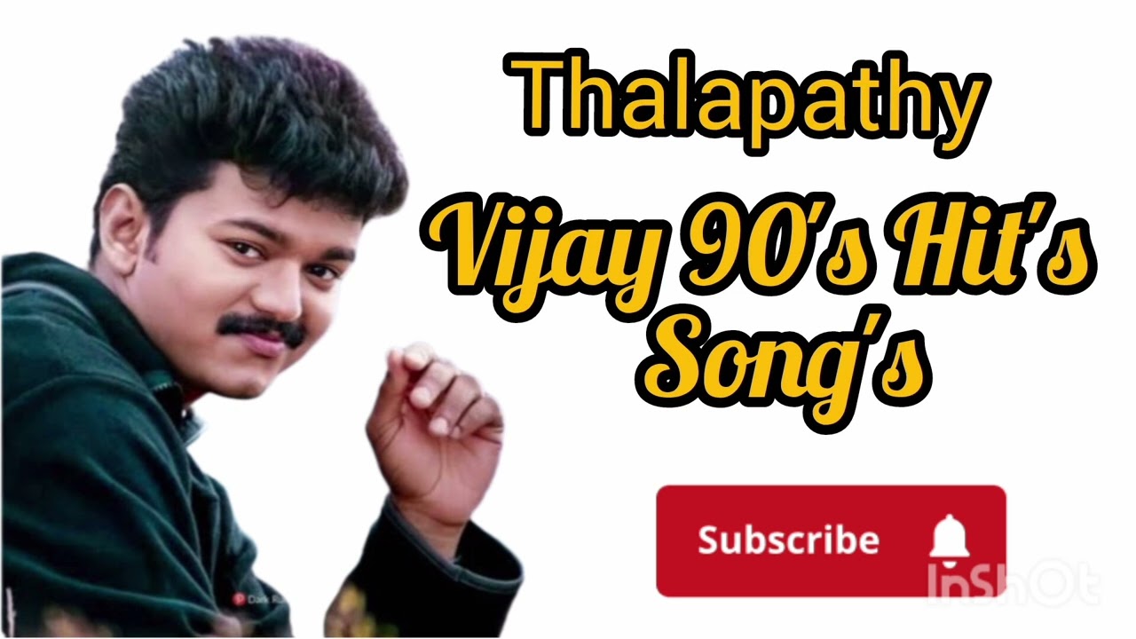 Thalapathy Vijay 90's Hit's Song's 🥰💝