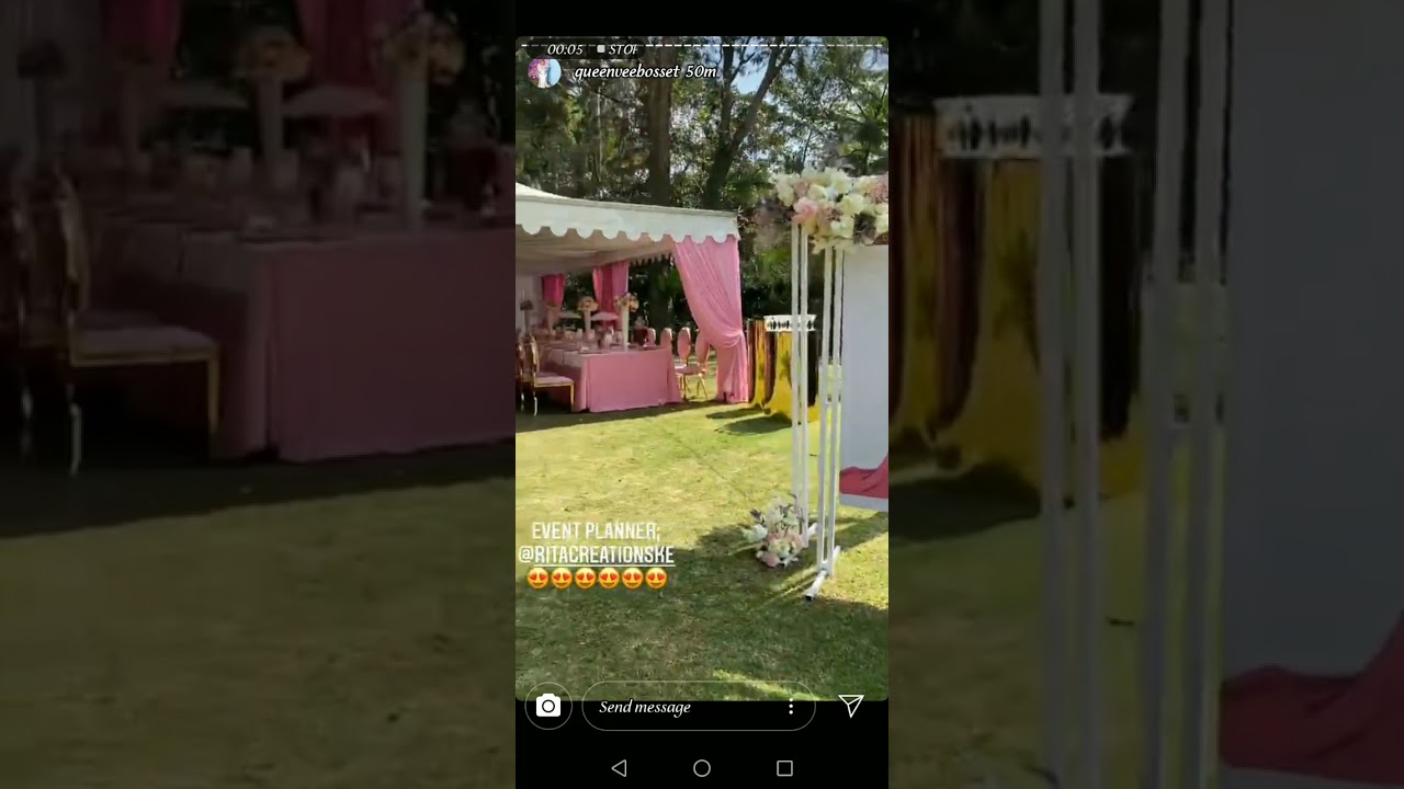 ❤️ inside Vera Sidika's baby shower event. ❤️