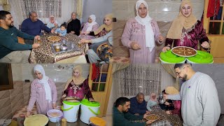 العرايسات موحدين الدار قبل رمضان… والوالدين فرحانين باللمة الحنينة 💛